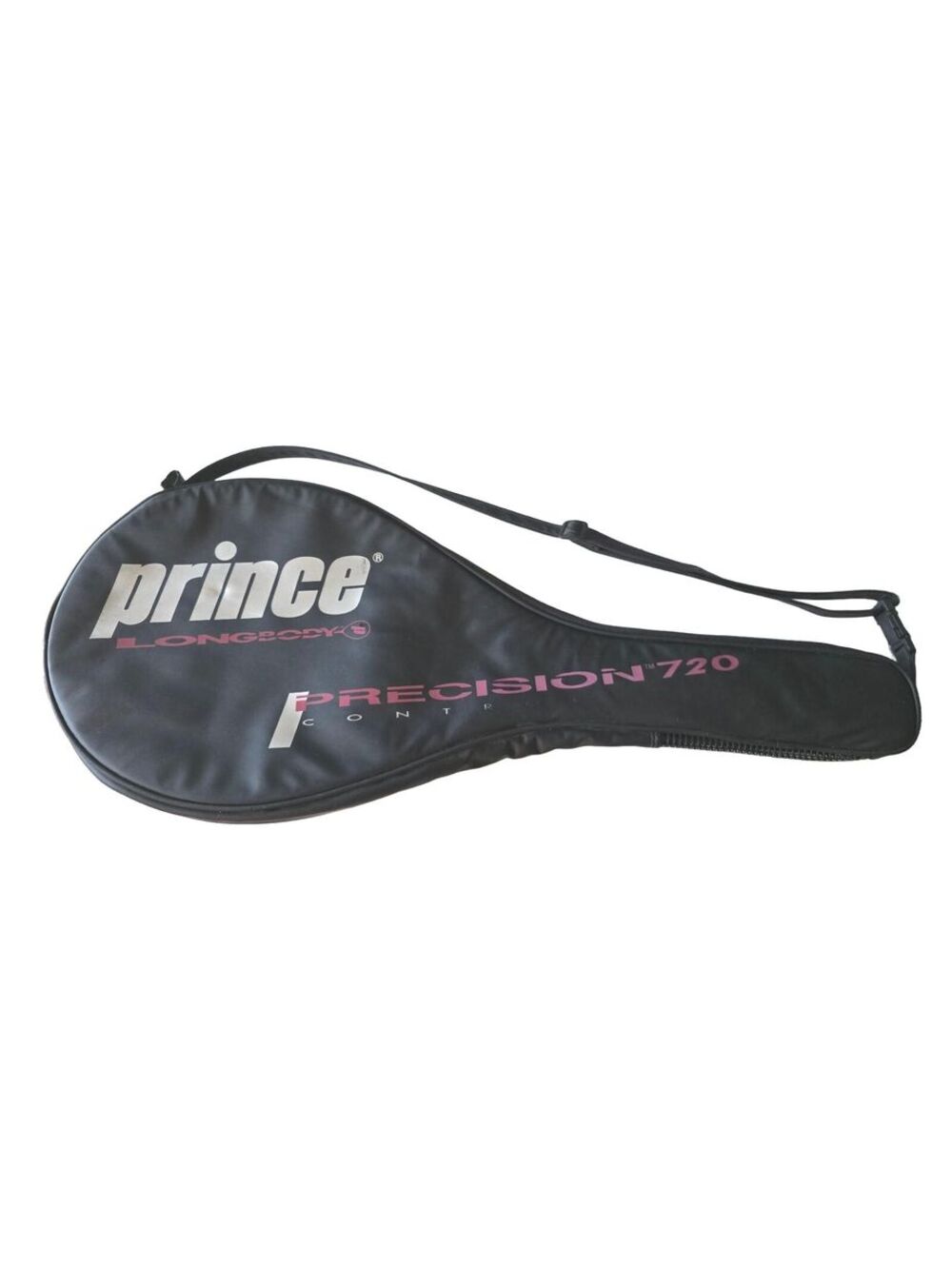 BlackPrince Precision 720 Longbody Tennis Racket Zippered Cover with Strap